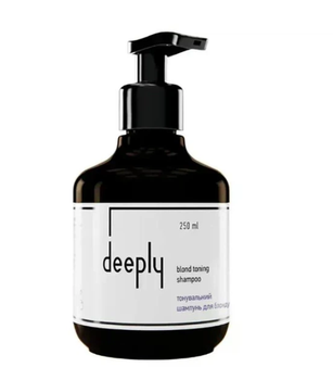 Тонировочный шампунь для блонда Deeply Blond Toning Shampoo 250 мл