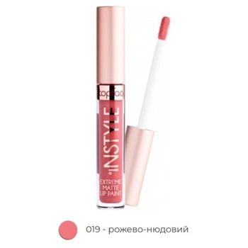 Помада жидкая для губ TopFace Instyle - Extreme Matte Lip Paint PT206 [019] 3,5 мл
