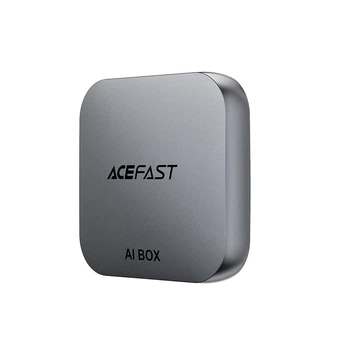 Адаптер ACEFAST AI Box CarPlay/Android AUOTO Wireless Adapter for Car QC2| Grey