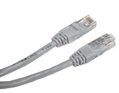Патчкорд UTP Cat.5e (0.25 м сірий), Cablexpert
