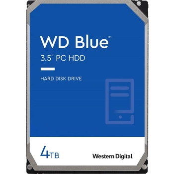 HDD 4TB, 5400rpm, WD Синій, 256M, SATA III (WD40EZZX)