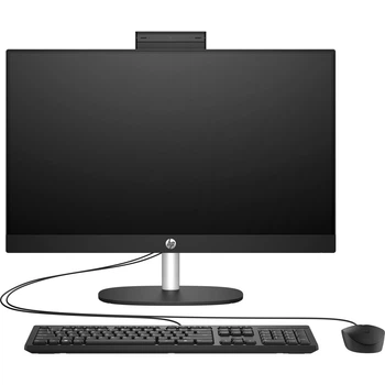 Моноблок 23.8" HP 24-cr0003ua AiO Ryzen 5 7520U/16Gb/SSD512Gb/Cam/KBD/WiFi/DOS/Jet Чорний