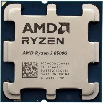Процесор AMD Ryzen 5 6C/12T 8500G (3.8/5.0GHz Max, 22MB,65W,AM5) tray, with Radeon Graphics