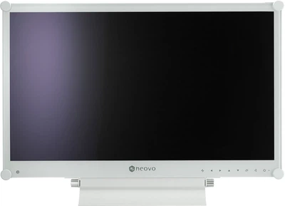 Монитор TFT 23.8" Neovo MX-2402, VA, VGA, HDMI, DP, колонки, белый