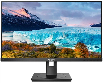 Монитор TFT 27" Philips 275S1AE, IPS, QHD,DVI-D, DP, HDMI, pivot, колонки, черный