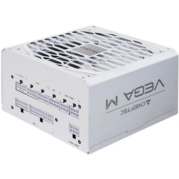 Блок живлення 750W Chieftec VEGA M PPG-750-CW ATX 3.1 135mm, 80+ Золотистий, Fully modular, БІЛИЙ, Retail