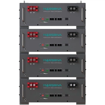 Акумуляторна батарея Marsriva MR-LFP5.12-LRT, LiFePO4 Battery,51.2V/100Ah, Brand new REPT cell, Grad