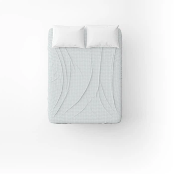 Простирадло Home Line 120103601 145х215 см Бязь Світло-блакитний