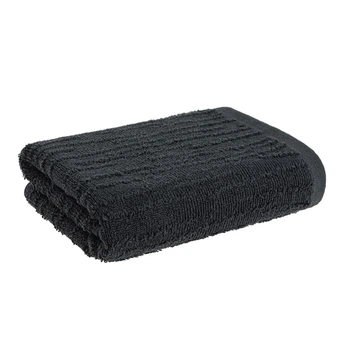 Рушник Home Line 120103963 50х90 см 100% бавовна Чорний