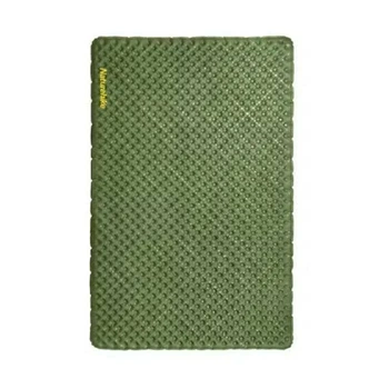 Надувний матрац Naturehike CNK2450WS014 двомісний зелений R-Value 4.6 200х132х8 см