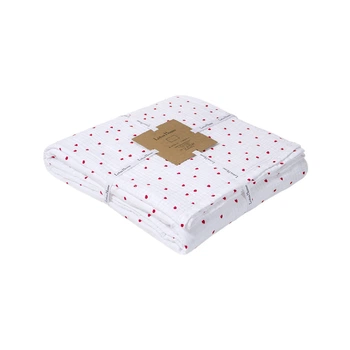 Покривало Lotus Home 151738 160х220 см Муслінова бавовна Білий