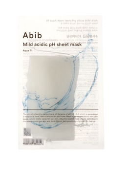 Укрепляющая и увлажняющая маска Abib Mild Acidic pH Sheet Mask Aqua Fit, 30 мл