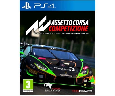 Игра Assetto Corsa Competizione (русские субтитры) (PS4)