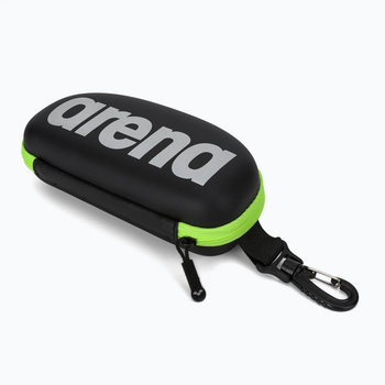 Чехол для очков Arena Goggle Case, защитный кейс для плавающих очков, Зеленый (1E048-503)