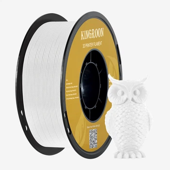 Філамент Kingroon PLA Basic пластик для 3D принтера 1 кг 1.75 мм білий
