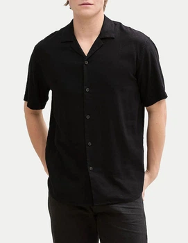 Сорочка к/р Tom Tailor М0139394 (1045185) колір чорний (М0139394 - 223537)