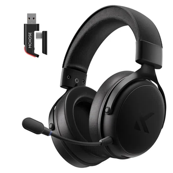 Игровая гарнитура MCHOSE V9 Pro Black Wireless 7.1 — 2.4G / Bluetooth / USB-C