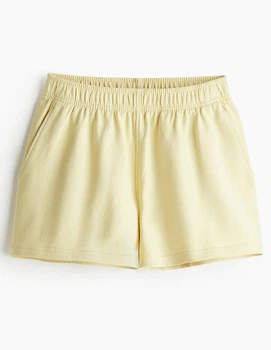 Шорти H&M Ж1125189 (12287419) колір жовтий (Ж1125189 - 222033)