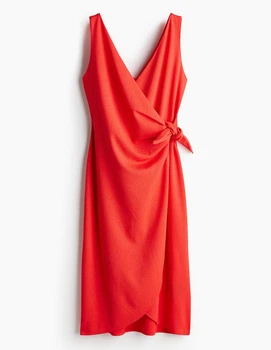 Сукня H&M Ж1125473 (12109419) колір червоний (Ж1125473 - 222545)