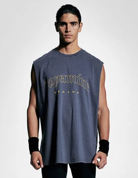 Майка H&M М0139339 (12451381) колір синій M