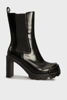Жіночі чорні ботильйони D-HAMMER CH DW BOOTS Diesel 38 Y03419 P4471