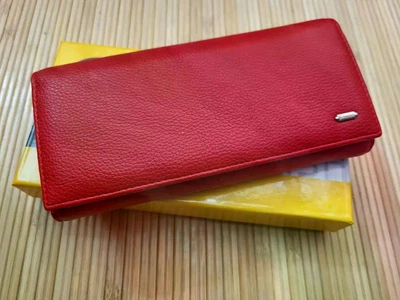 Кошелек женский из эко кожи BALISA красный 8601-123