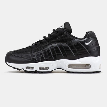 Кросівки чоловічі Air Max 95 42 (26.5 см) Black White (арт 1345)