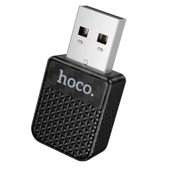 Беспроводной адаптер CarPlay HOCO HU3 Tony car wireless CarPlay adapter USB/Type-C Black (6942007673310)