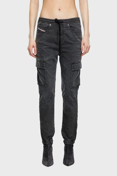 Жіночі чорні джинси 2051 D-URSY JOGG Sweat jeans Diesel 26 A11869 09J75