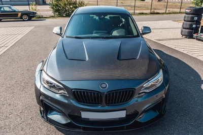 Капот V3 (Карбон) для BMW 2 серия F22/F23 2014-2021 гг