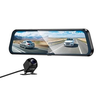 Видеорегистратор HOCO streaming media driving recorder (dual-channel with rear camera) DV16 |1080p/30fps, 9,66"| 5158972