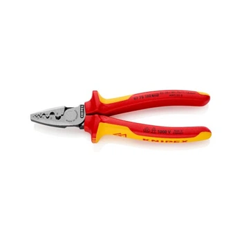 Зажим для клемм KNIPEX для тонкостенных контактных гильз (97 78 180) KNIPEX 97 78 180 1040976