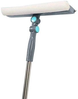 Швабра для миття вікон телескопічна 25*70*120 см Idea Home DS-1518D