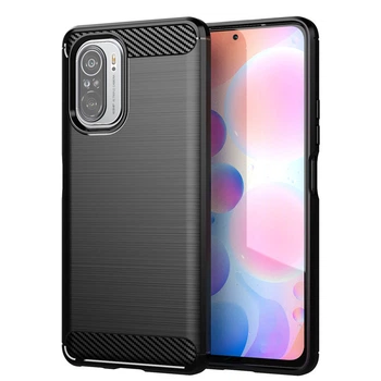 Противоударный чехол Fashion Case Urban для Xiaomi Poco F3 Черный