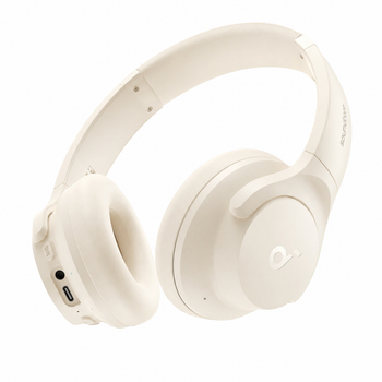 Накладні бездротові навушники Soundcore Q20i ANC Bluetooth 5.0, 60 годин роботи, BassUp, з мікрофоном
