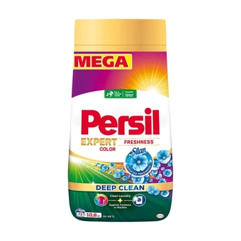 Пральний порошок Persil Expert Color Deep Clean Свіжість від Silan, автомат, 72 цикли прання, 10.8 кг (045z)
