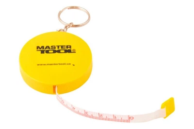Рулетка измерительная для шитья и рукоделия брелок Mastertool 1.5 м x 7 мм 60-0157