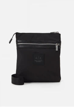 Сумка чоловіча Armani Exchange месенджер крос-боді через плече чорна Black Edition