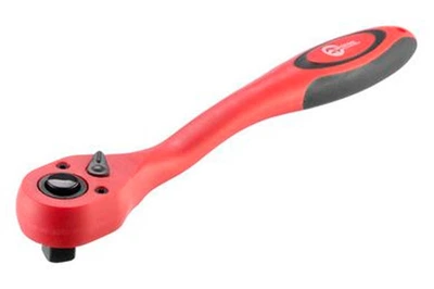 Трещотка вороток с храповым механизмом Intertool изогнутая 1/2" х 72T Pro