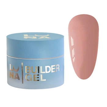 Гель для наращивания Luna Premium Gel 30 какао с лилово-розовым подтоном 15 мл
