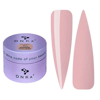 Гель для моделирования DNKa Builder Gel Mousse 0009 дымчатый розовый 30 мл
