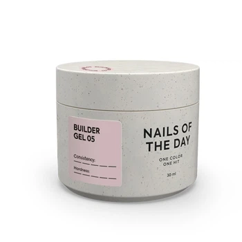 Гель строительный Nails Of The Day Builder Gel 05 светло-коричневый 30 мл