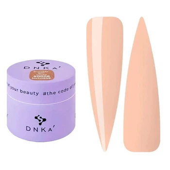 Гель для моделирования DNKa Builder Gel Mousse 0008 персиковый беж 15 мл