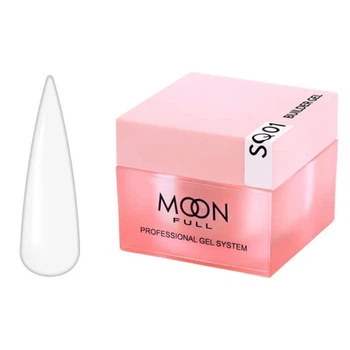 Гель моделирующий Moon Full Builder Gel SQ 01 прозрачный 30 мл