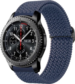 Текстильний Ремінець Bandio для Samsung Gear S3 Frontier Blue (44554-28)