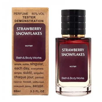 Жіноча парфумована вода No Brand (версія Bath & Body Works Strawberry Snowflakes), 60 ml