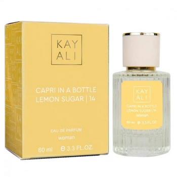 Жіноча парфумована вода No Brand (версія Kayali Capri in a Bottle Lemon Sugar | 14), 60 ml