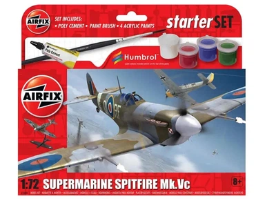Стартовий набір для моделізму 1:72 літак Supermarine Spitfire Mk.Vc Стартовий набір Airfix A55001