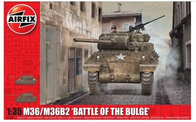 Збірна модель 1/35 американський винищувач танків M36/M36B2, Battle of the Bulge Airfix A1366