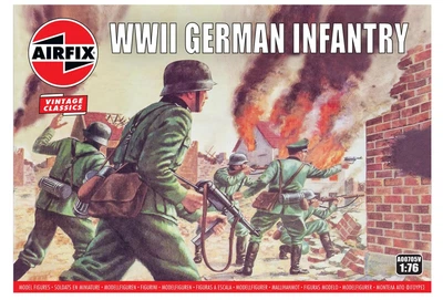 Фігури 1:76 німецька піхота Другої світової війни WWII German Infantry Airfix A00705V